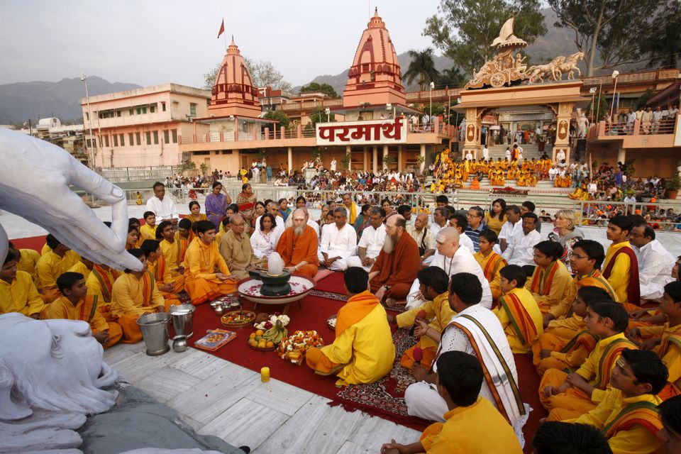 Ashram en Inde