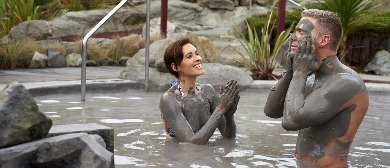 Bain de boue Nouvelle-Zélande
