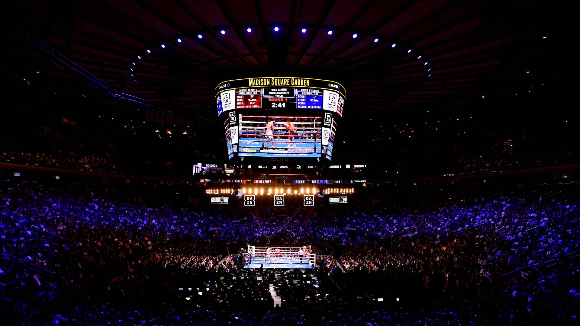 Madison Square Garden Boxing Ring New York
