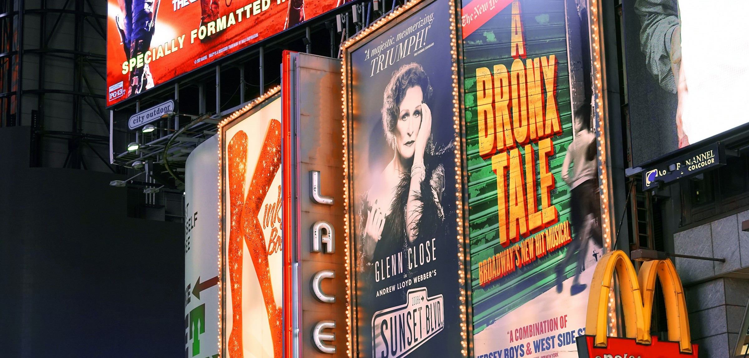 Spectacle Broadway à New York