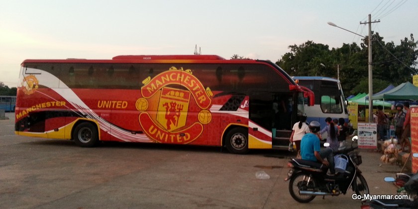 Bus vers Bagan