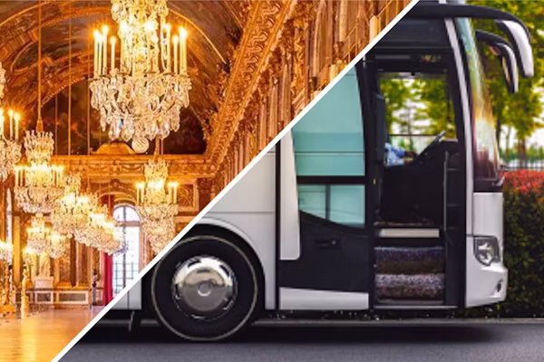 Bus tour Versailles