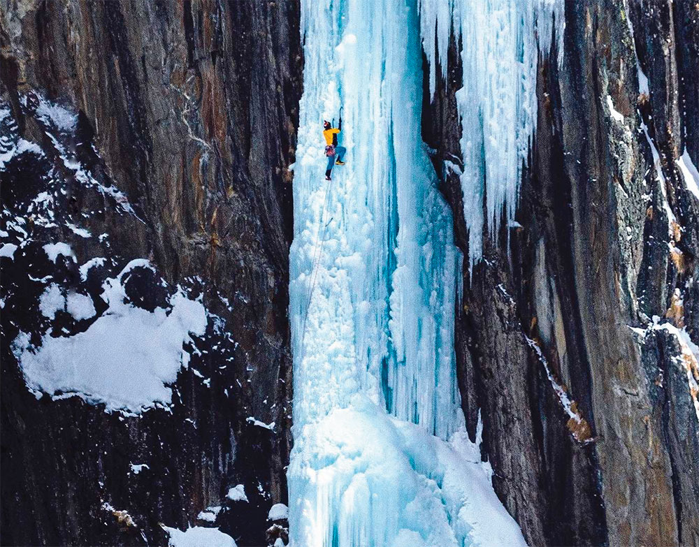 Cascade de glace