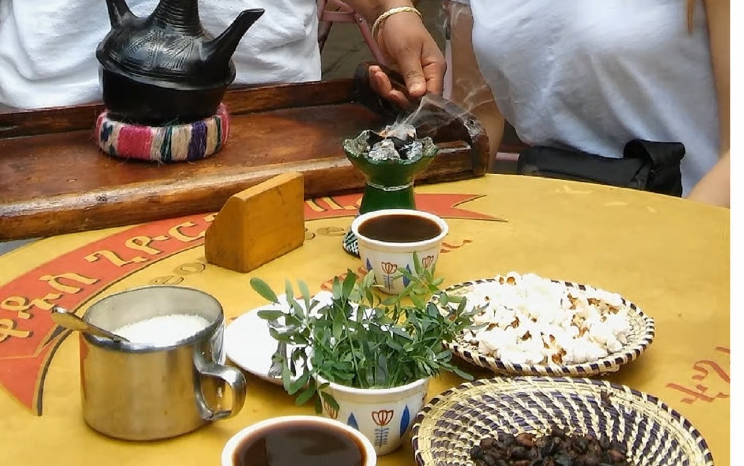Cérémonie café Harar Éthiopie