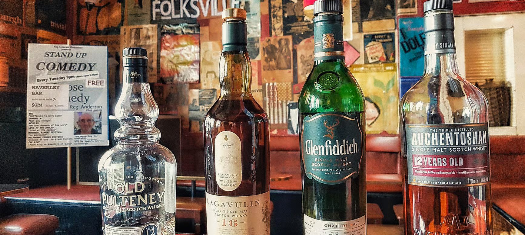 Whisky folklore Édimbourg