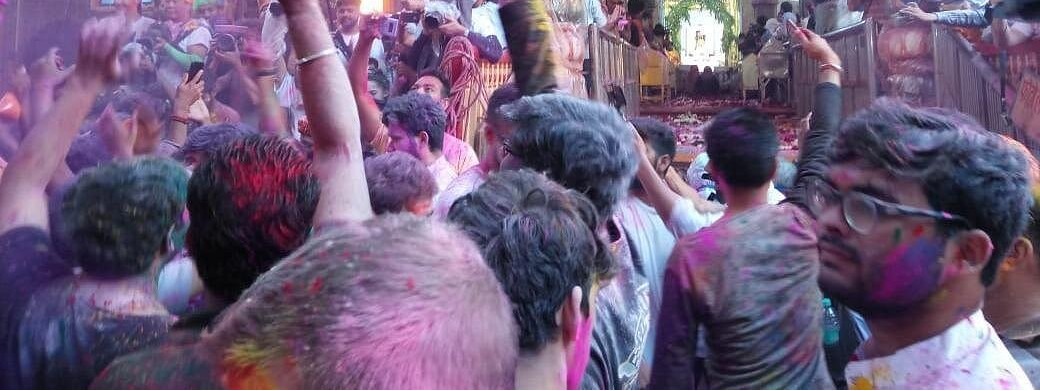 Festival Holi Vrindavan Mathura Taj Mahal