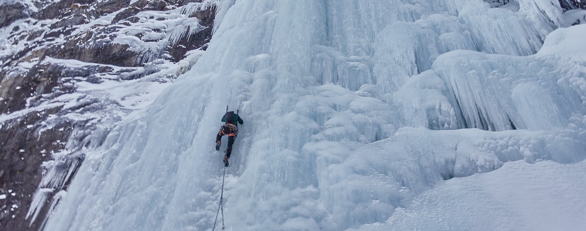 Ice Climbing Abisko