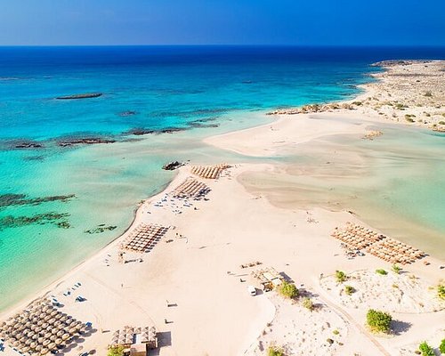 Îlot accessible à pied Elafonissi