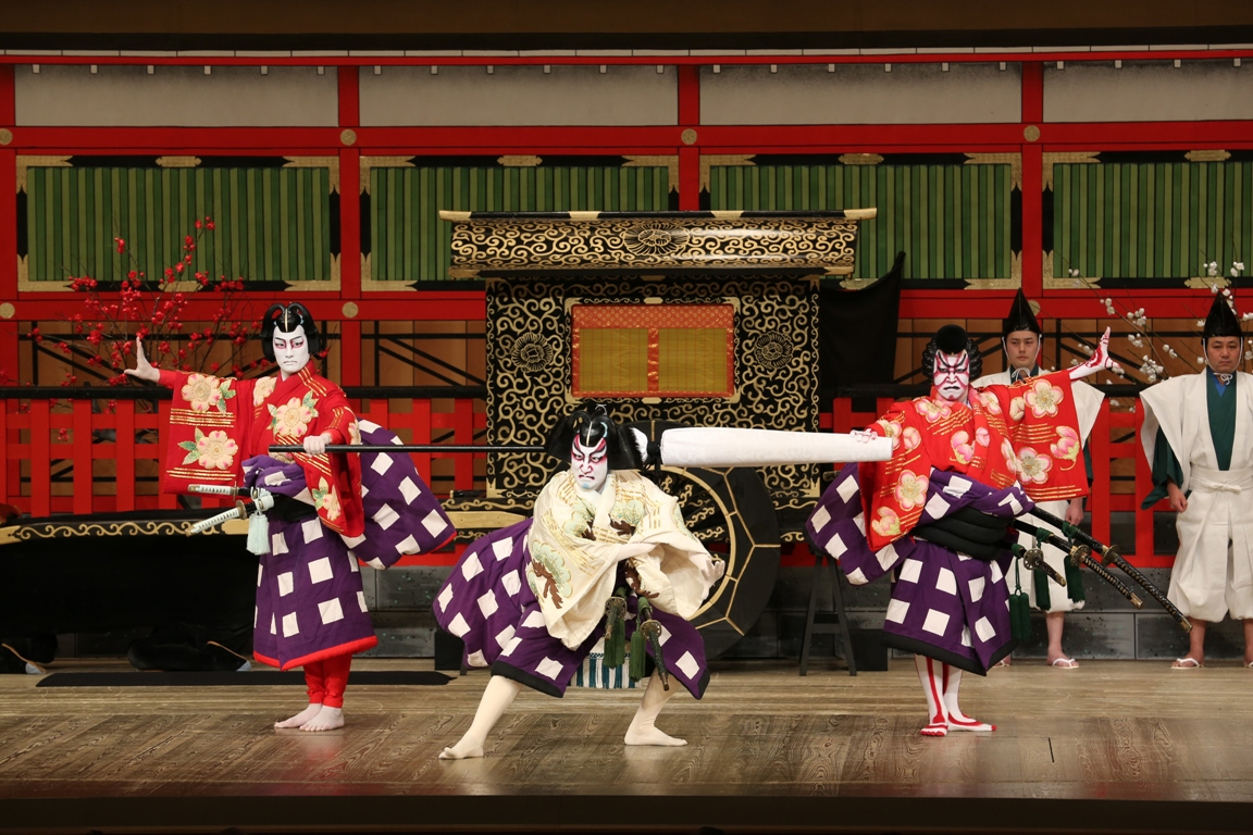 Spectacle de Kabuki à Tokyo