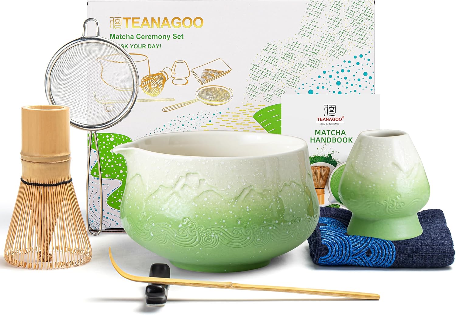 Kit matcha traditionnel chasen bol
