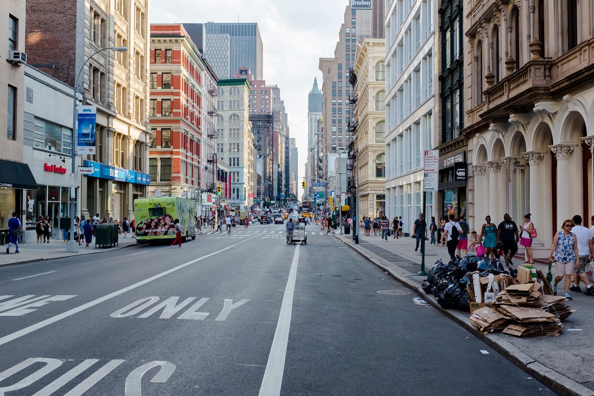 Marcher à Manhattan