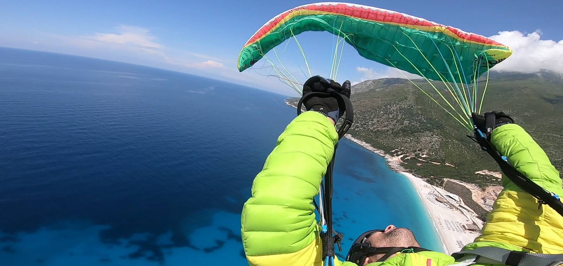 Parapente acrobatique Vlore
