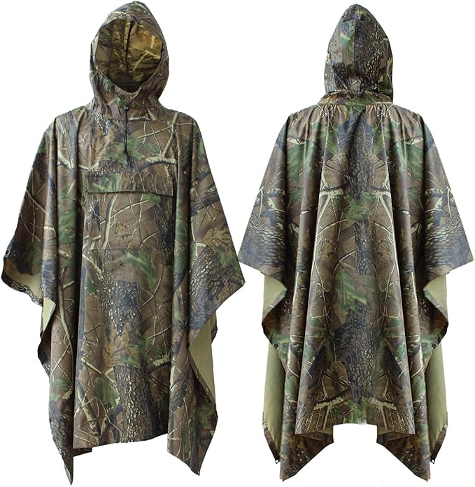 Poncho imperméable chutes