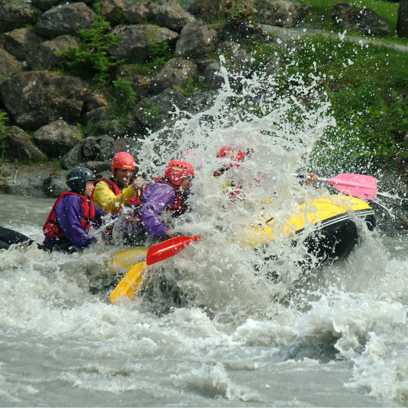 Rafting sensations