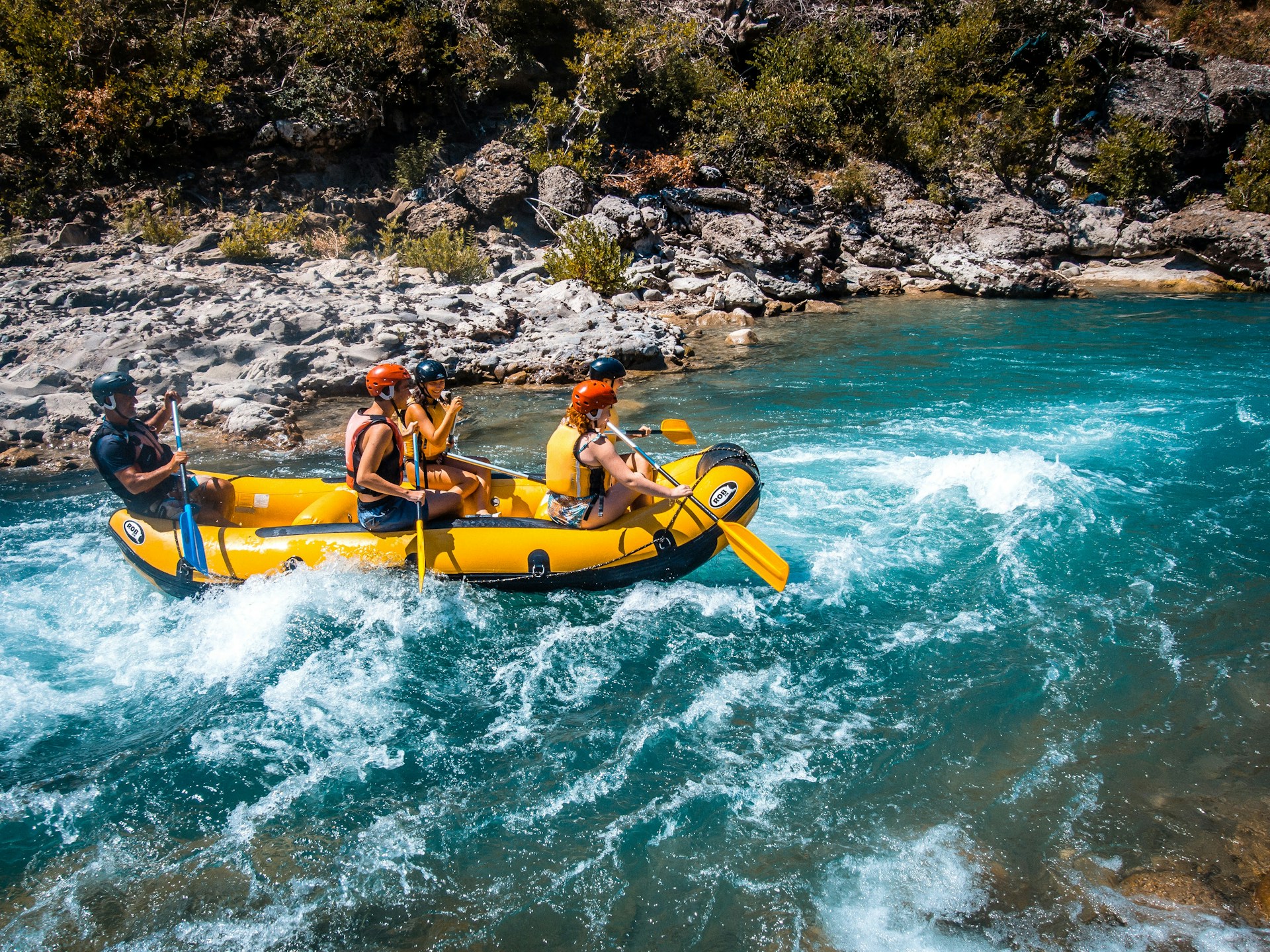 Rafting en eaux vives