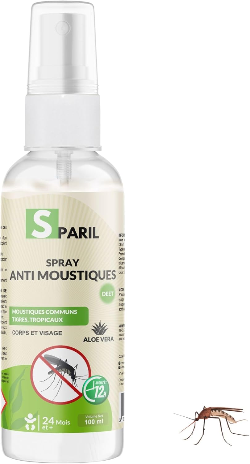 Répulsif anti-moustiques tropical