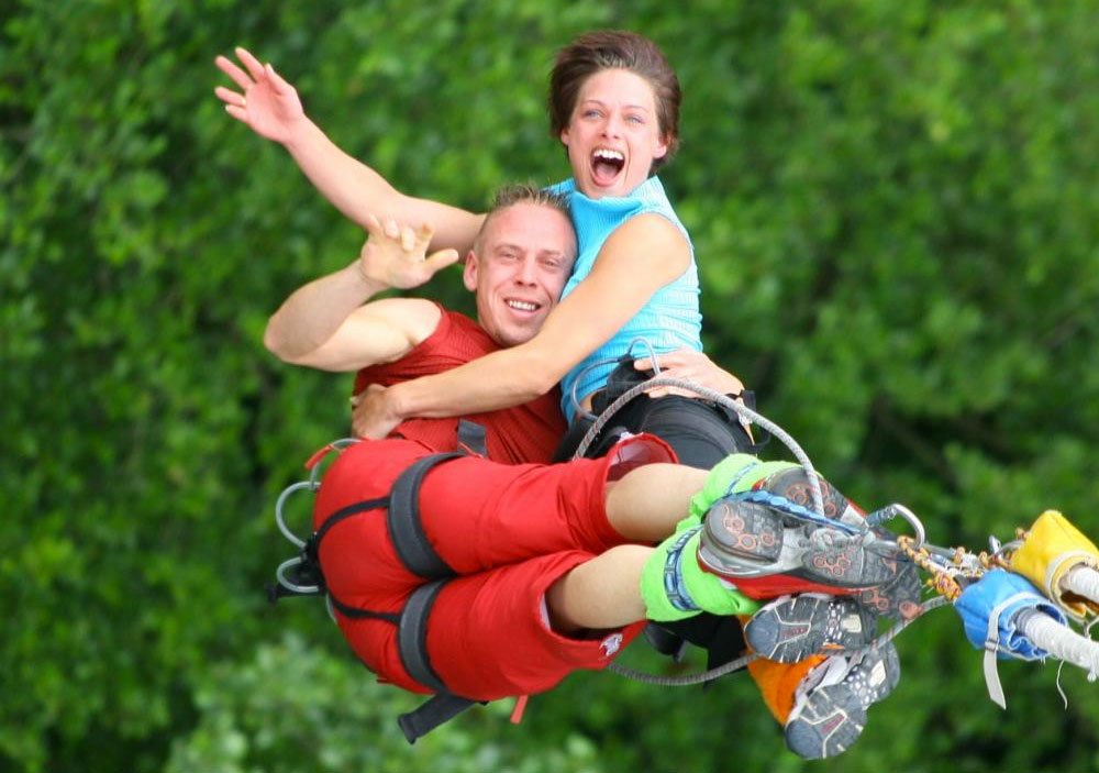 Saut tandem