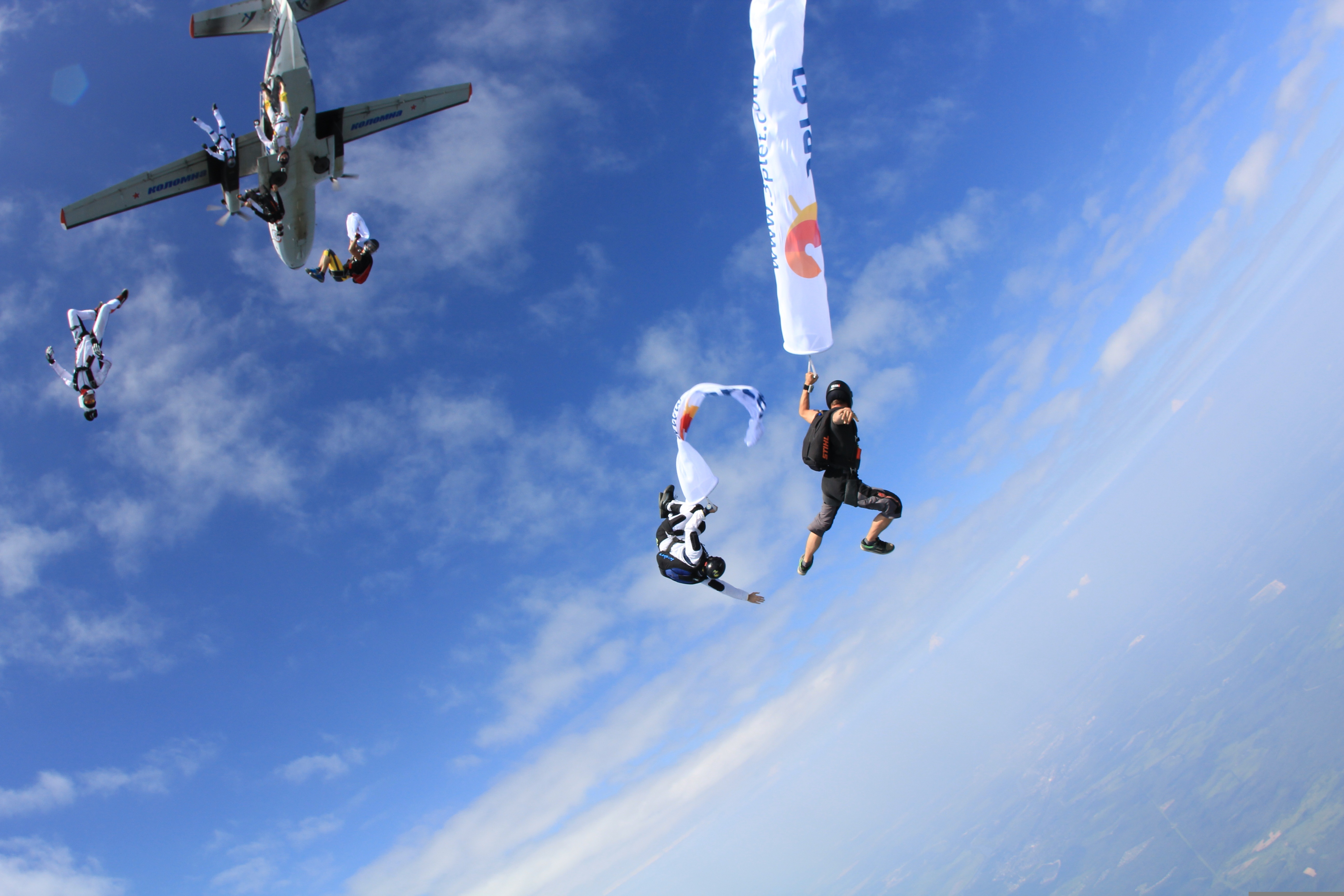Saut en parachute