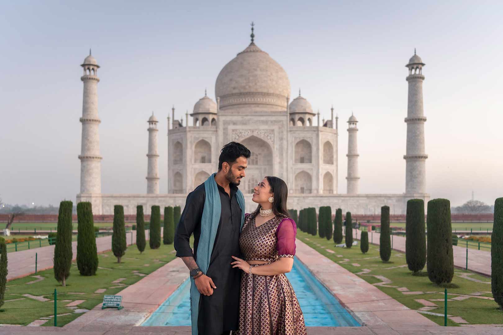 Photoshoot professionnel Taj Mahal