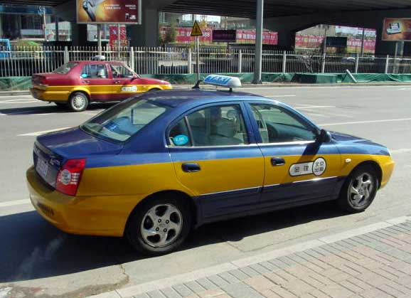 Taxi à Pékin