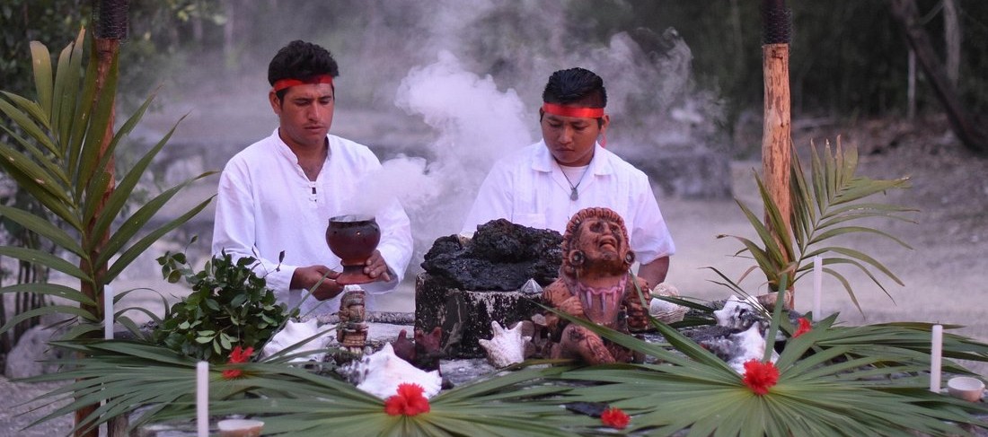Temazcal nocturne Cancún maya