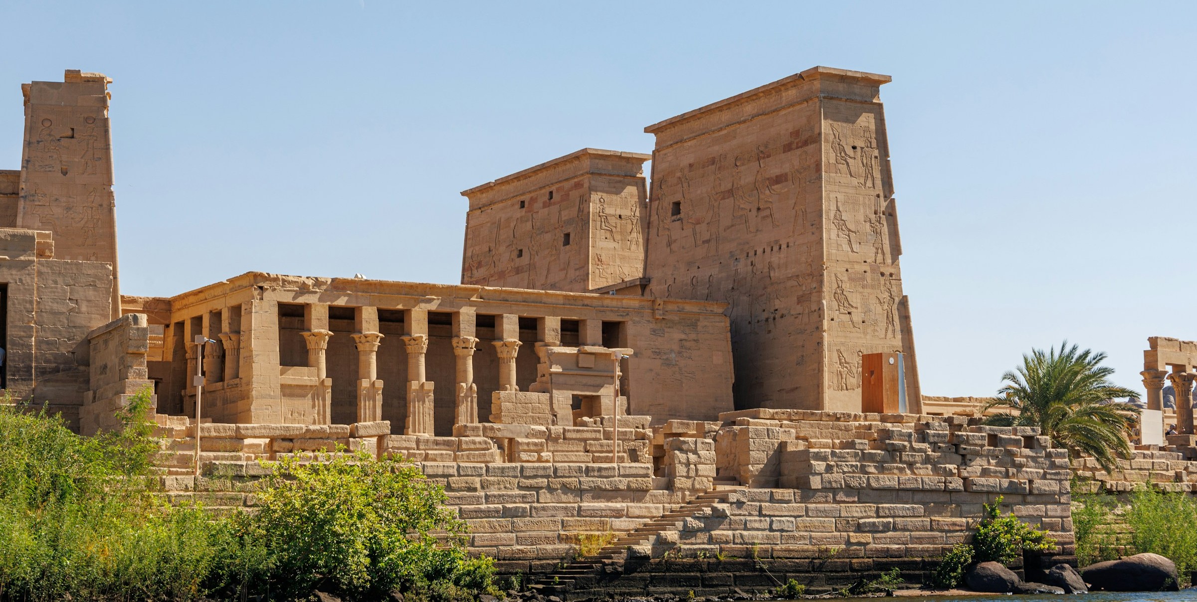 Temple Philae et Barrage d'Assouan