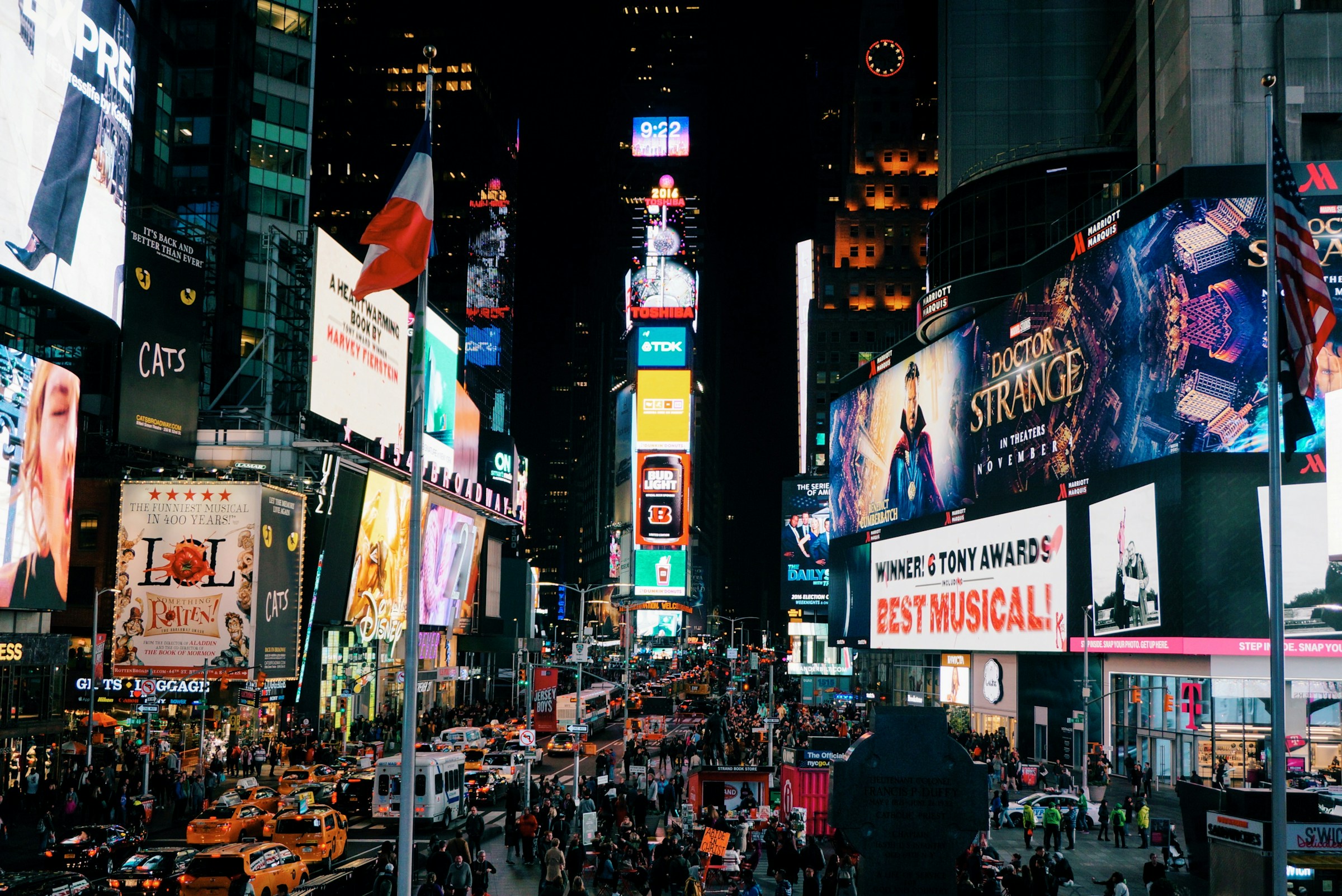 Visiter Times Square