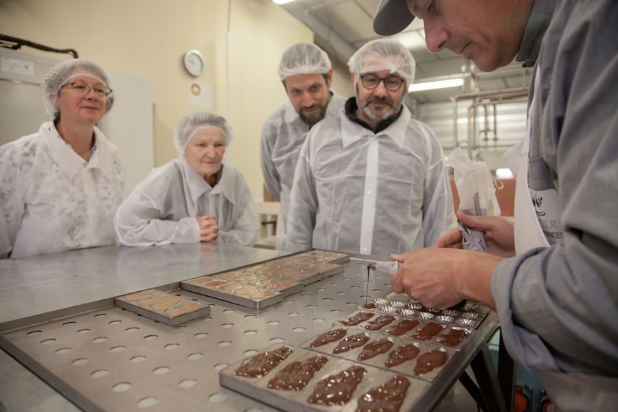 Visite guidée chocolaterie