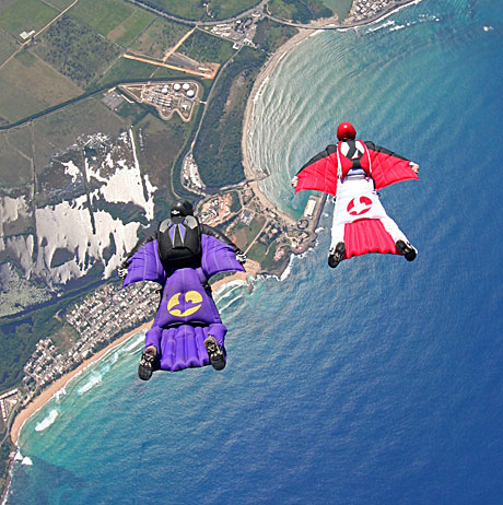 Wingsuit haute altitude